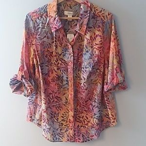 Batik dyed blouse